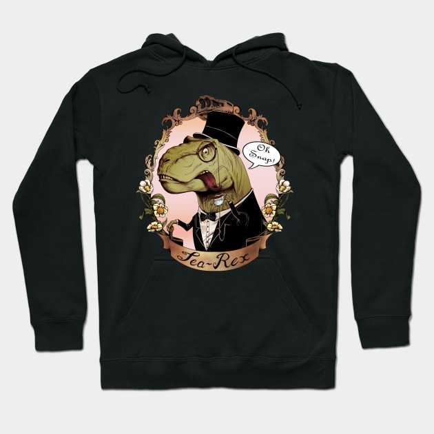 Tea Rex Hoodie by LirhyaPetitPain